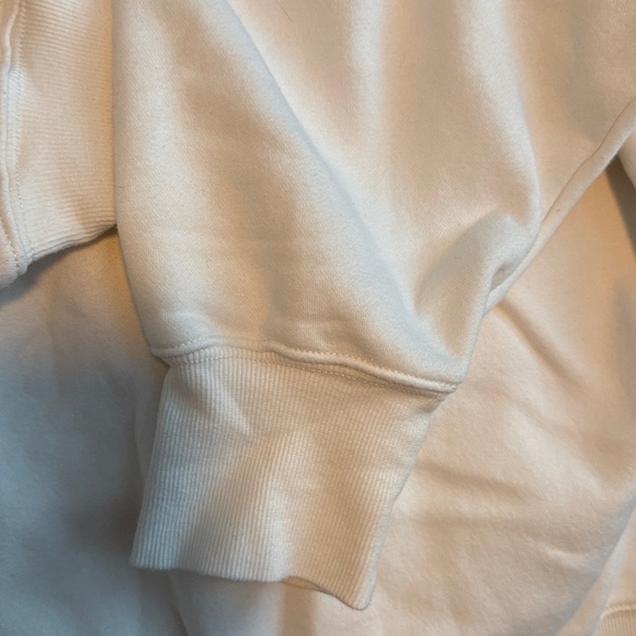 Free People White Sprint To the Finish Hoodie - Picture 6 of 6